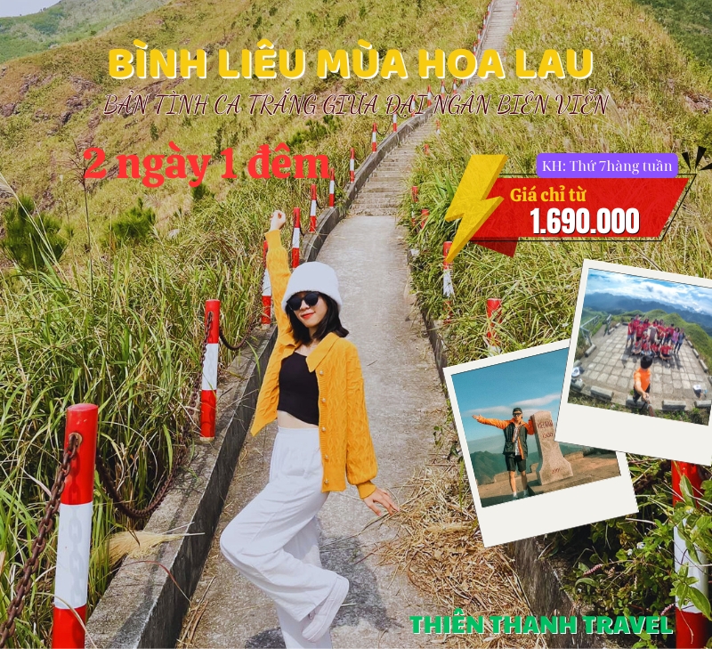 Tour Bình Liêu 2 ngày 1 đêm - Sắc trắng Mùa cỏ lau tuyệt đẹp nơi địa đầu Tổ Quốc