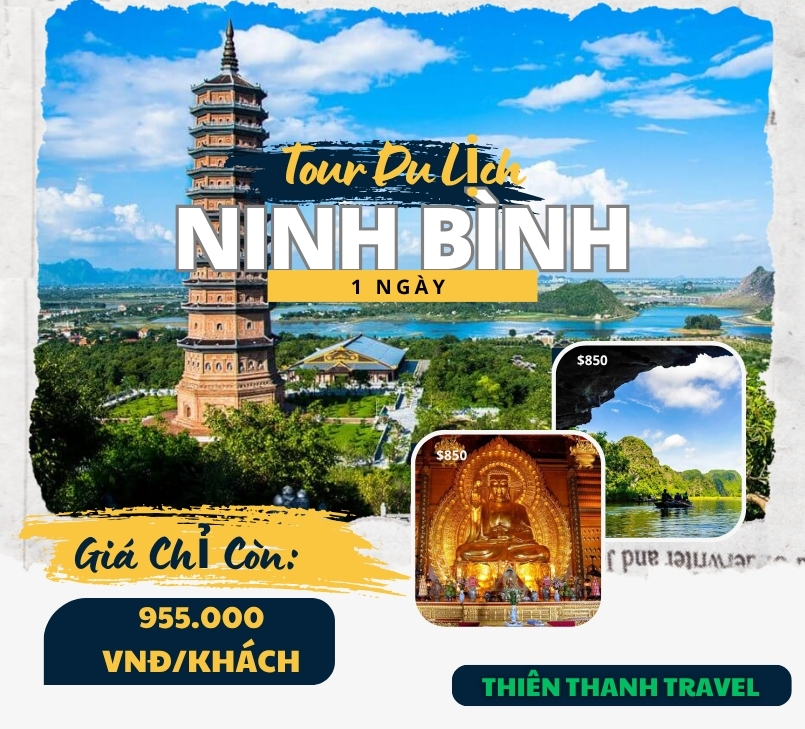 Đặt Tour Tràng An – Bái Đính 1 Ngày Từ Hà Nội: Khám Phá Non Nước Ninh Bình