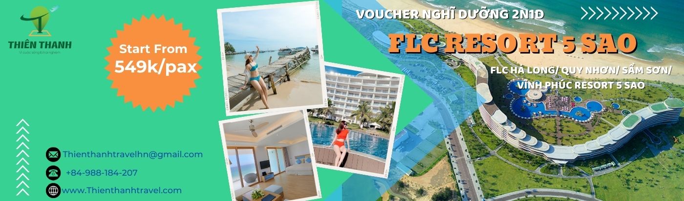 Voucher Nghĩ dưỡng FLC Resort 2 Ngày 1 Đêm năm 2024