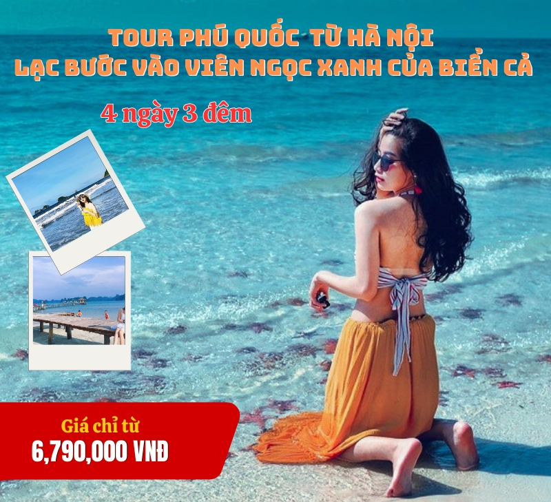 Tour Phú Quốc 4 ngày 3 đêm từ Hà Nội [Bay Vietjet Air] giá rẻ, tiết kiệm đến 40%