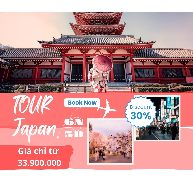 Tour Nhật Bản 6 ngày 5 đêm| Agoya - Nara - Osaka - Kyoto - Núi Phú Sĩ - Tokyo [Bay Vietnam Airlines] cập nhật mới nhất