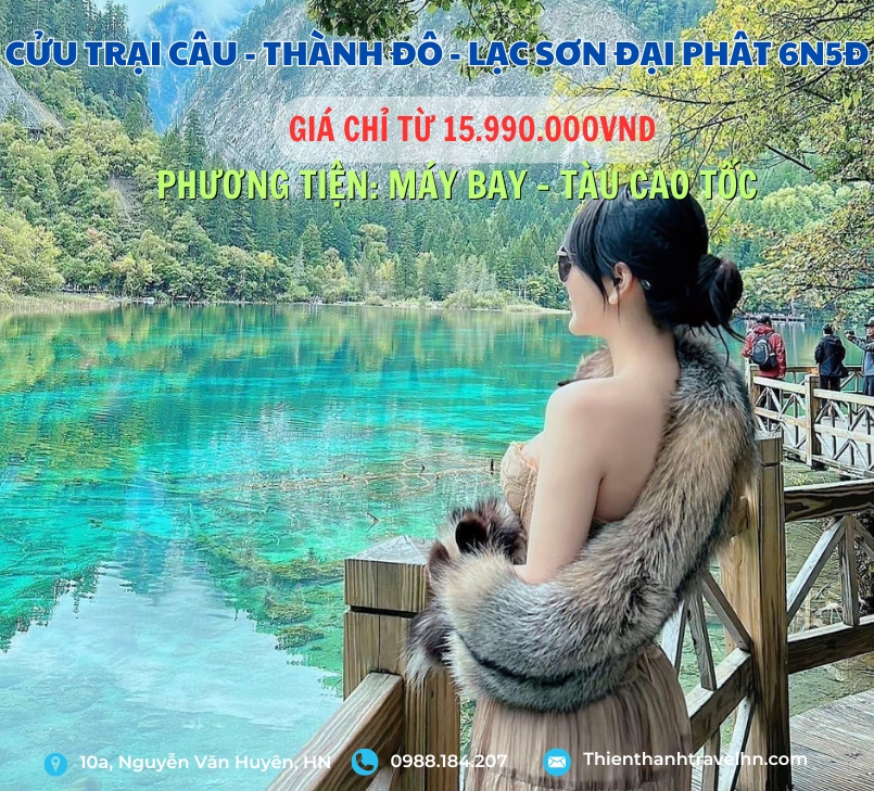 TOUR HÀ NỘI - THÀNH ĐÔ - CỬU TRẠI CÂU - CÔNG VIÊN GẤU TRÚC - LẠC SƠN DI PHẬT 6N5Đ
