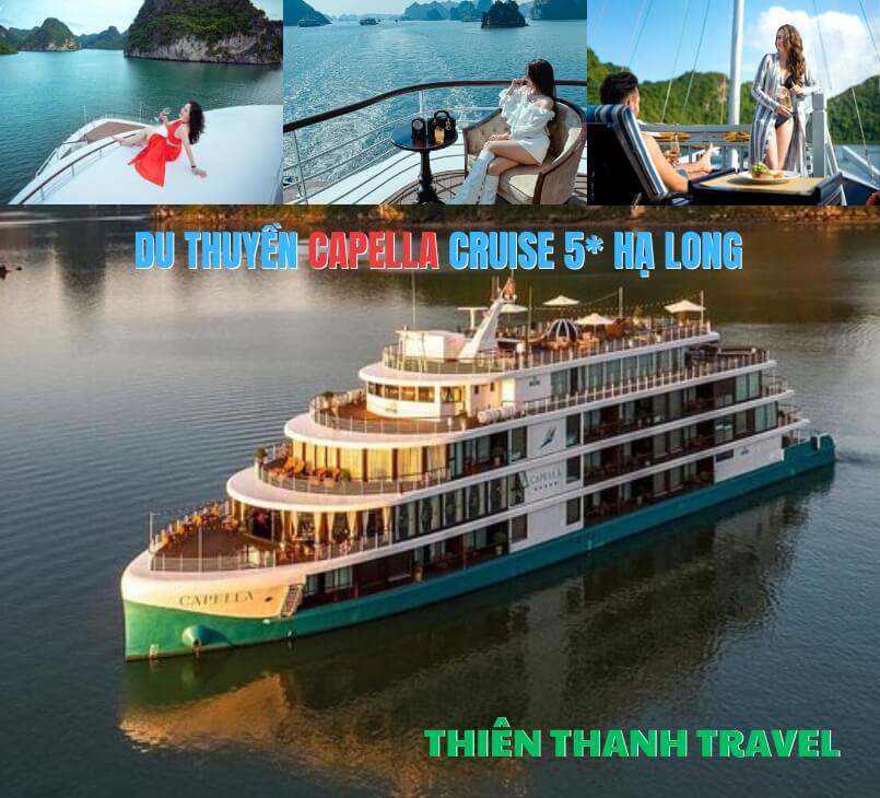Du thuyền Capella Lan Hạ Bay: Tiết kiệm 36% & giá tốt nhất năm 2025