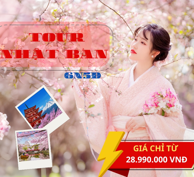 Tour du lịch Nhật Bản 6 ngày 5 đêm [Bay Vietjet Air] Tokyo - Núi Phú Sĩ - Nagoya - Kyoto - Osaka