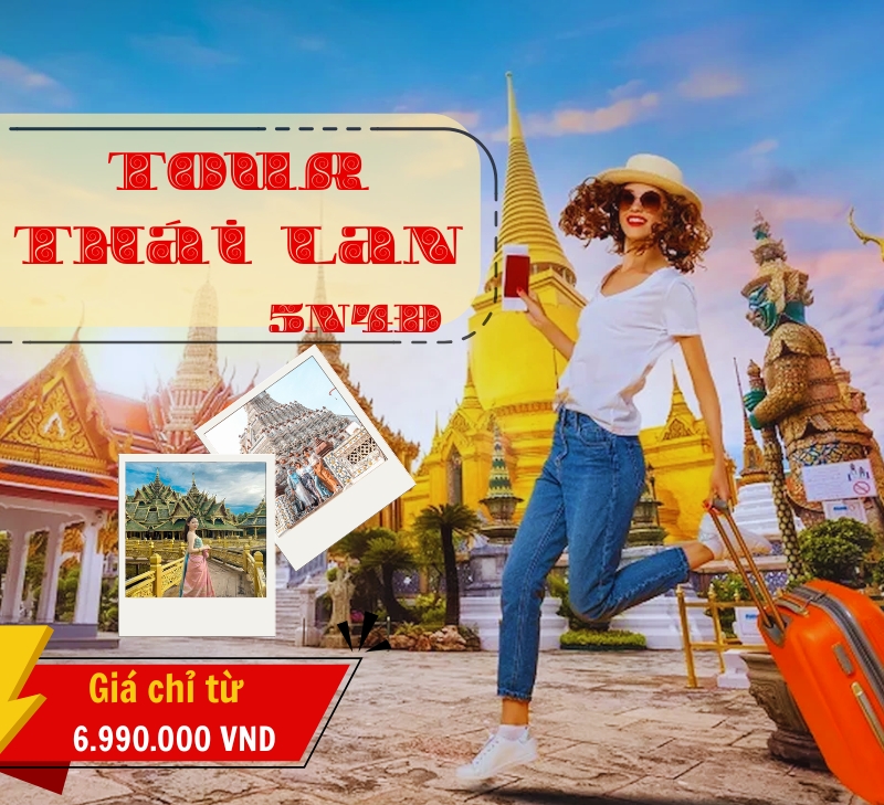Tour Thái lan 5 ngày 4 đêm từ Hà Nội [Bay Viettravel Airlines] Bangkok - Pattaya giá tốt