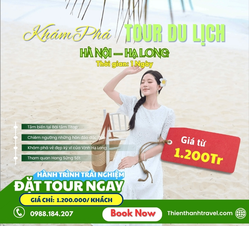 Tour Hà Nội - Hạ Long 2 Ngày 1 Đêm | Checkin Vịnh Di Sản tuyệt đẹp